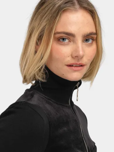 Bilde av WoolLand Sirdal woman top Sort